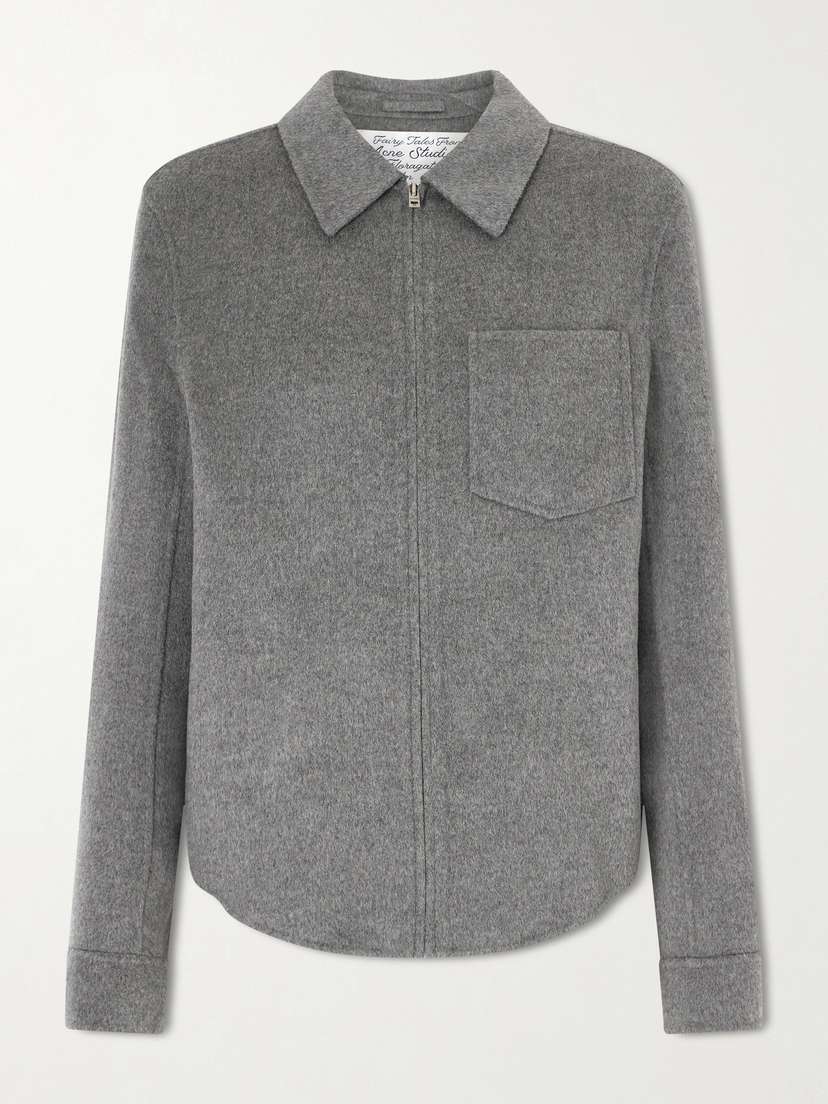Acne Studios Oble Wool And Cashmere-blend Felt Jacket