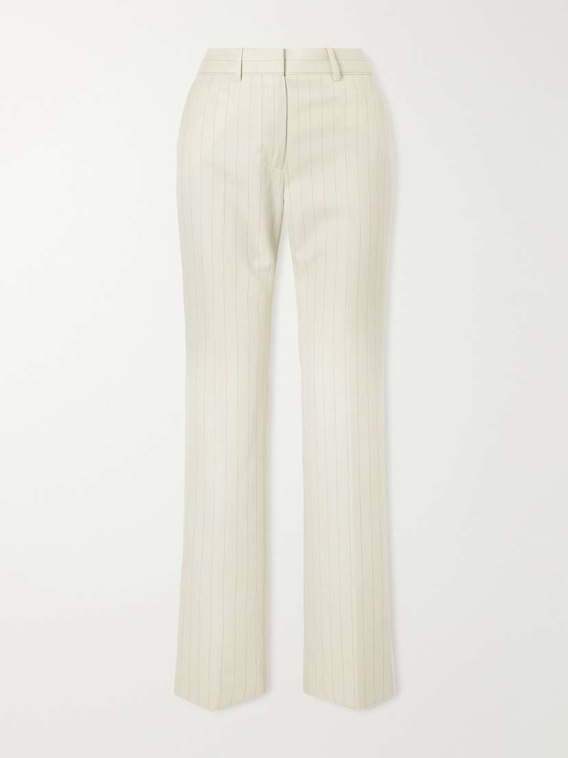 Acne Studios Pinstriped Wool Straight-leg Pants