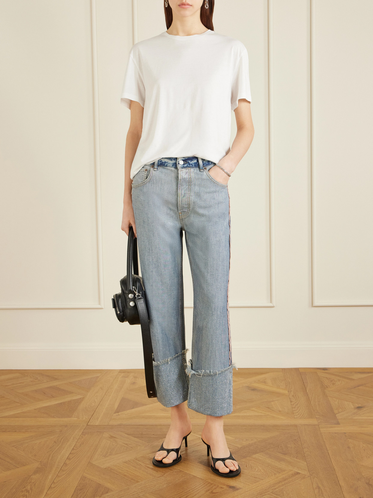 Organic Straight-Leg Jeans