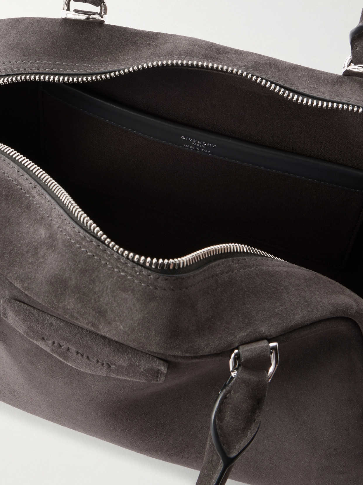 Antigona East-West Medium Suede Tote