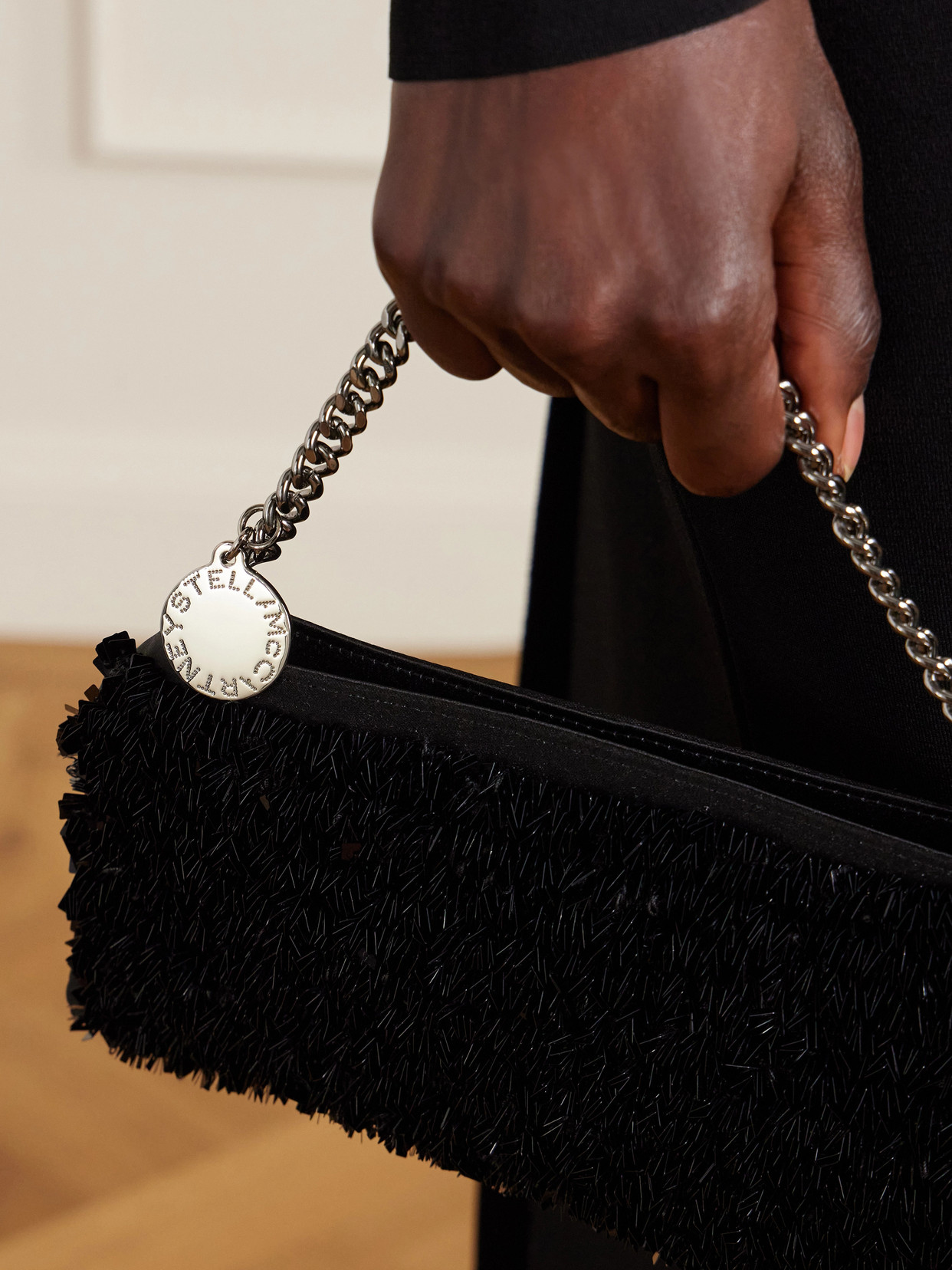 Falabella Sequin-Embellished Shoulder Bag