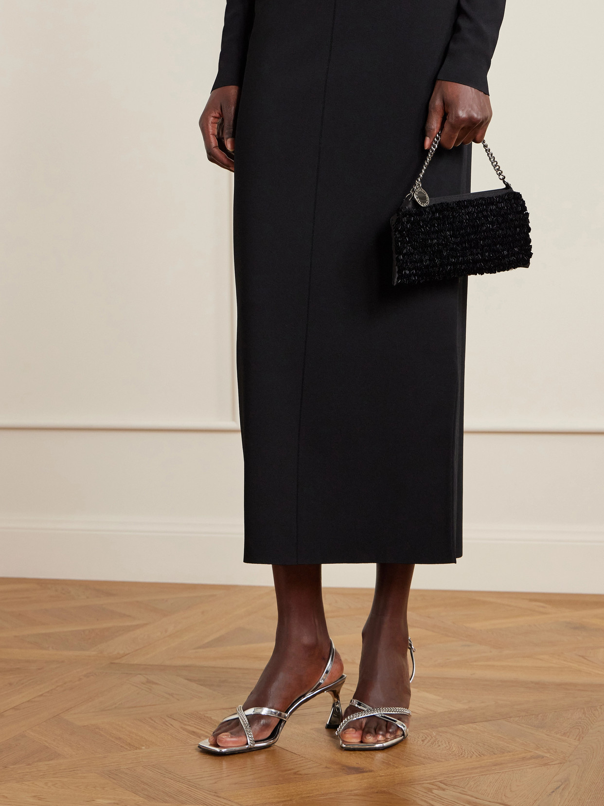 Falabella Sequin-Embellished Shoulder Bag
