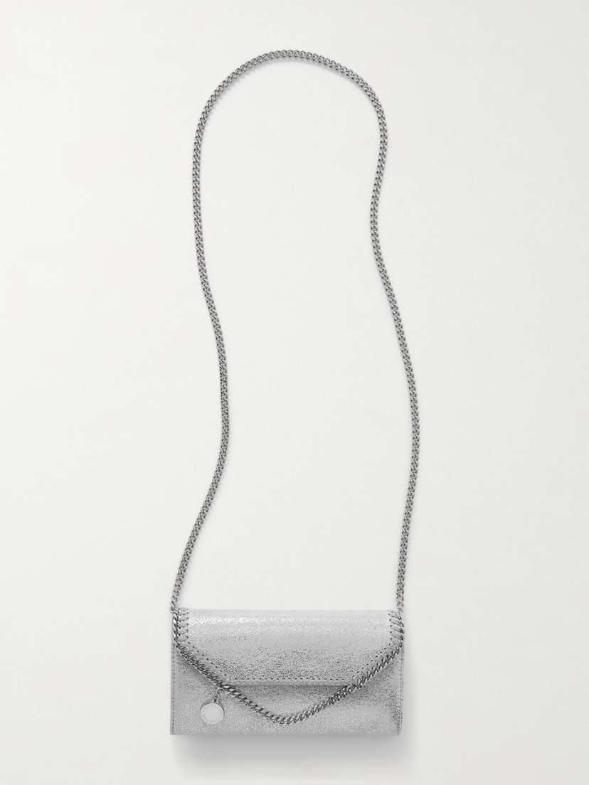 Stella McCartney Falabella Metallic Vegan Shoulder Bag