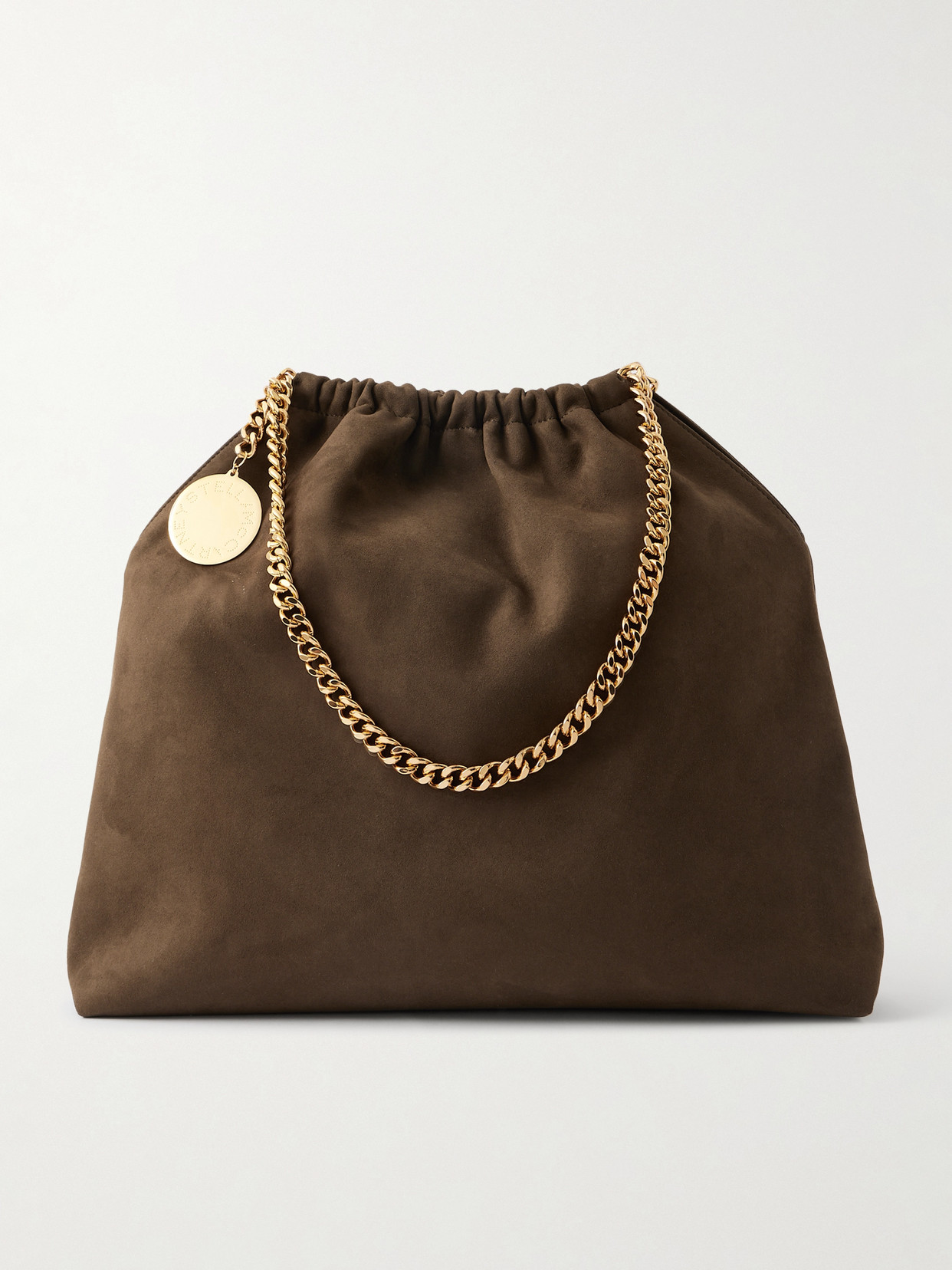 Stella Mccartney The Falabella Medium Shoulder Bag In Brown