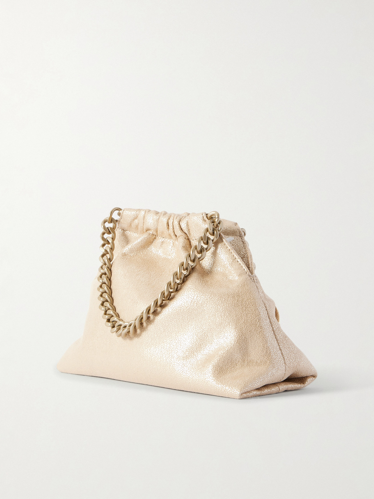 Stella Mccartney Falabella Mini Vegan Shoulder Bag In Pink