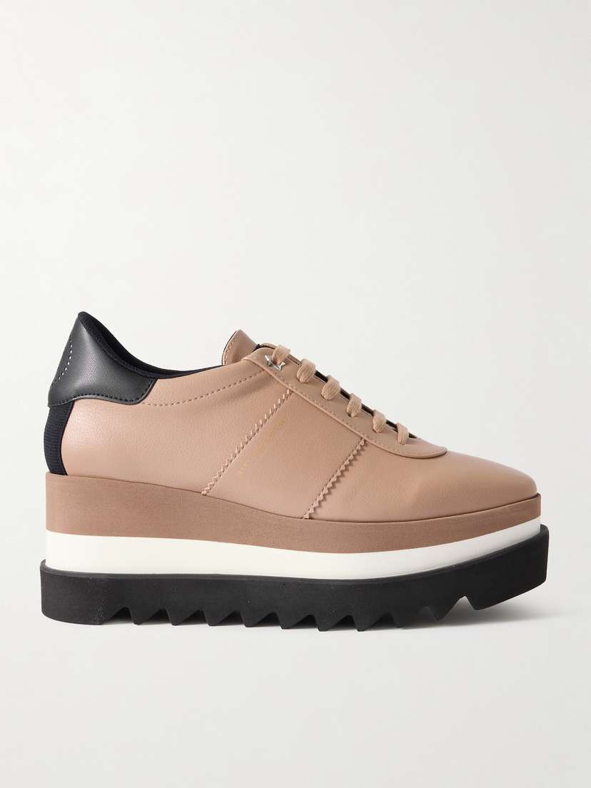 Stella McCartney Sneak-elyse Vegan Platform Sneakers