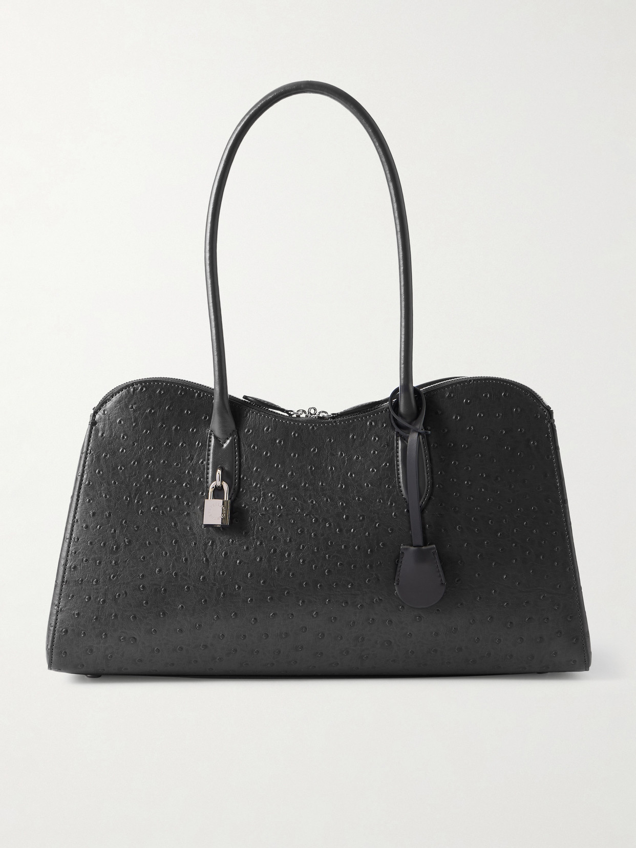 Stella Mccartney Ryder Textured Vegan Shoulder Bag In Black