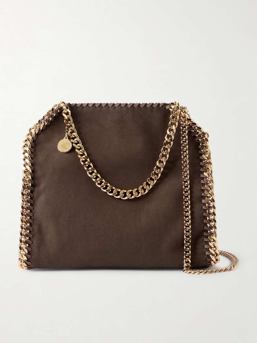 Stella McCartney The Falabella Mini Embellished Vegan Shoulder Bag