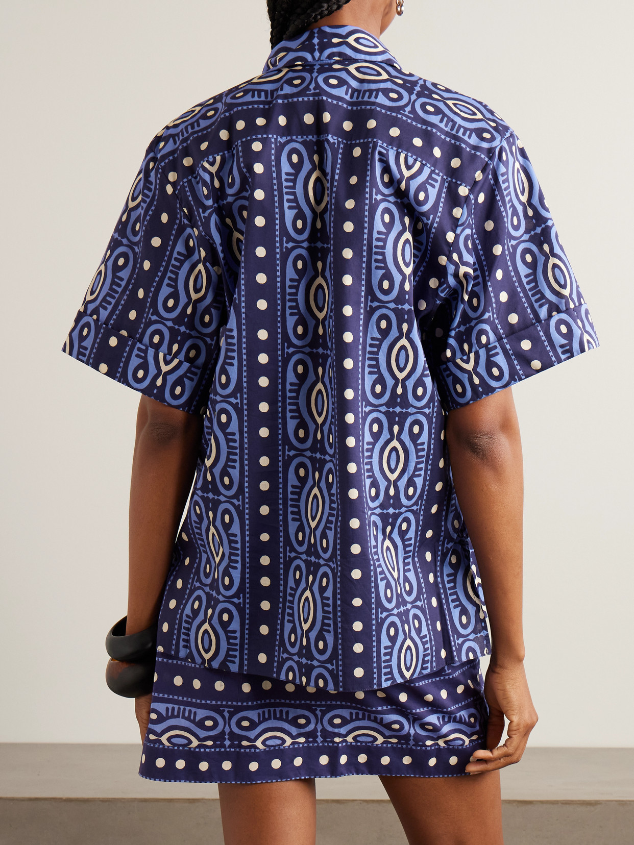 Salty Promises Printed Cotton Shirt