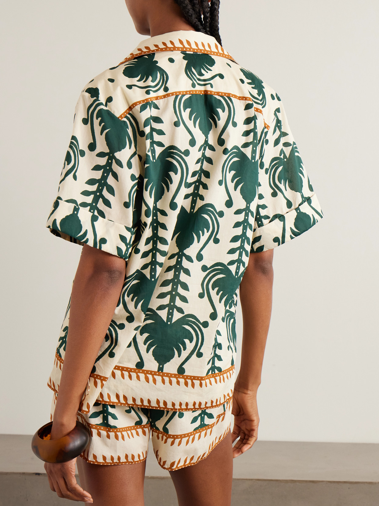 Salty Promises Printed Cotton Shirt