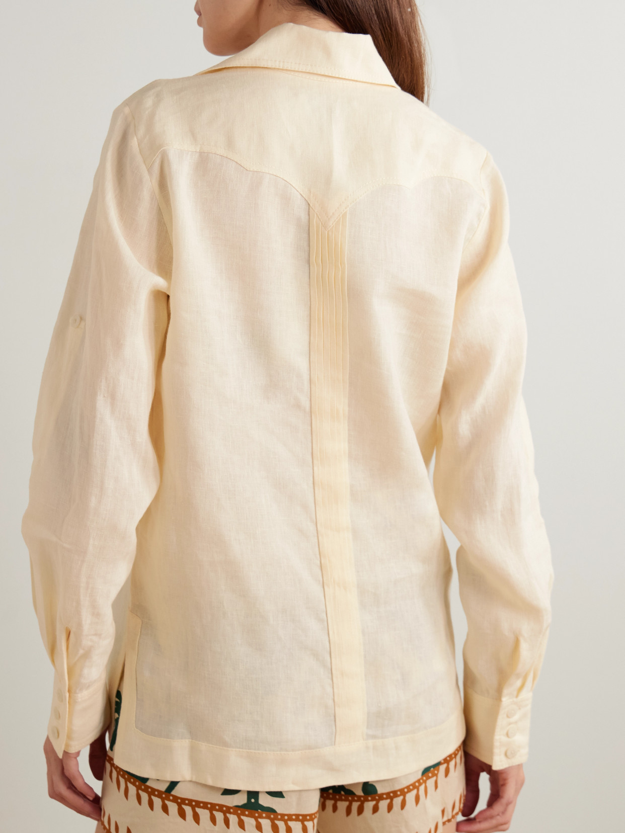 Manly Guayabera Pintucked Organic Shirt