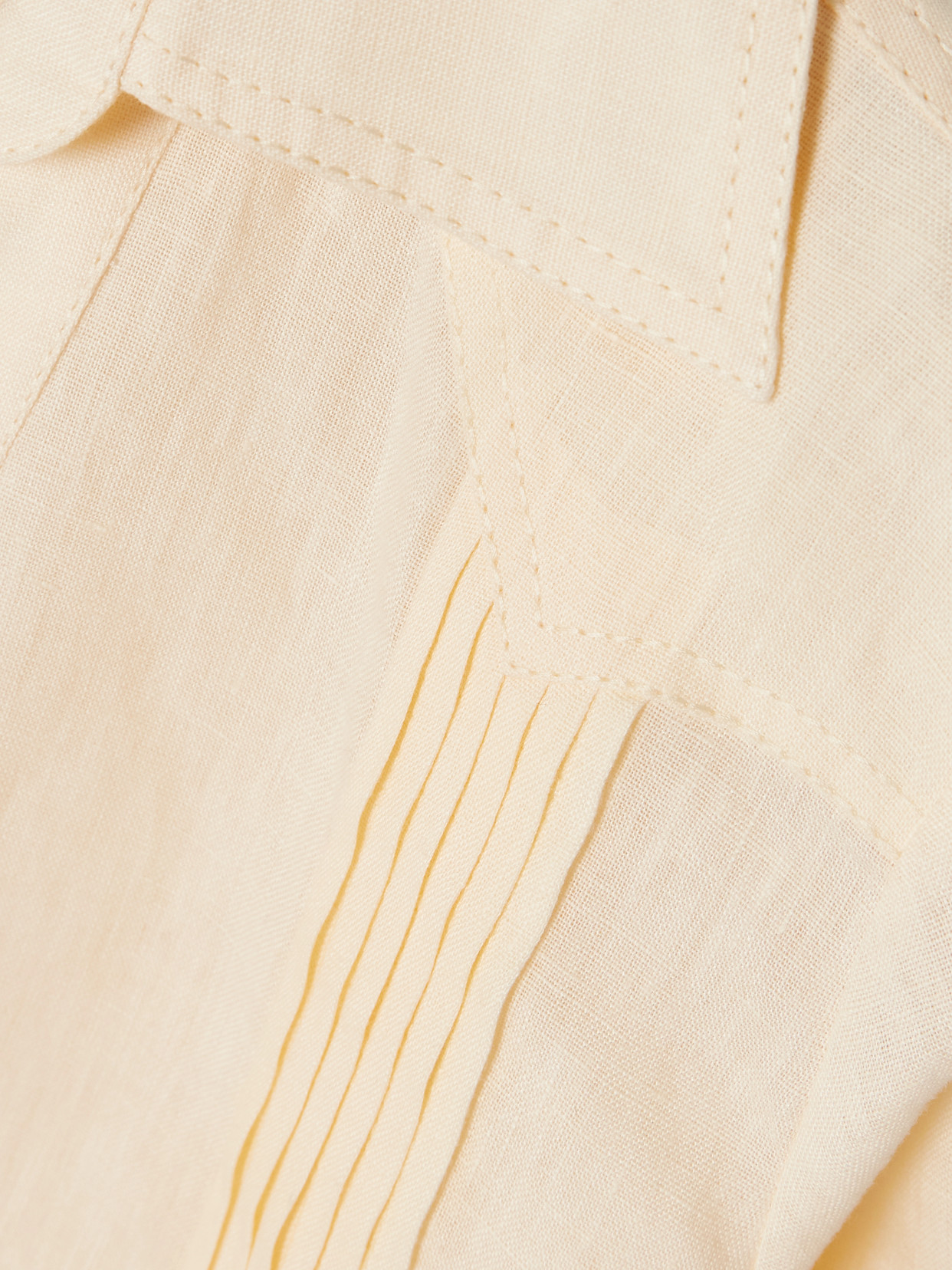 Manly Guayabera Pintucked Organic Shirt