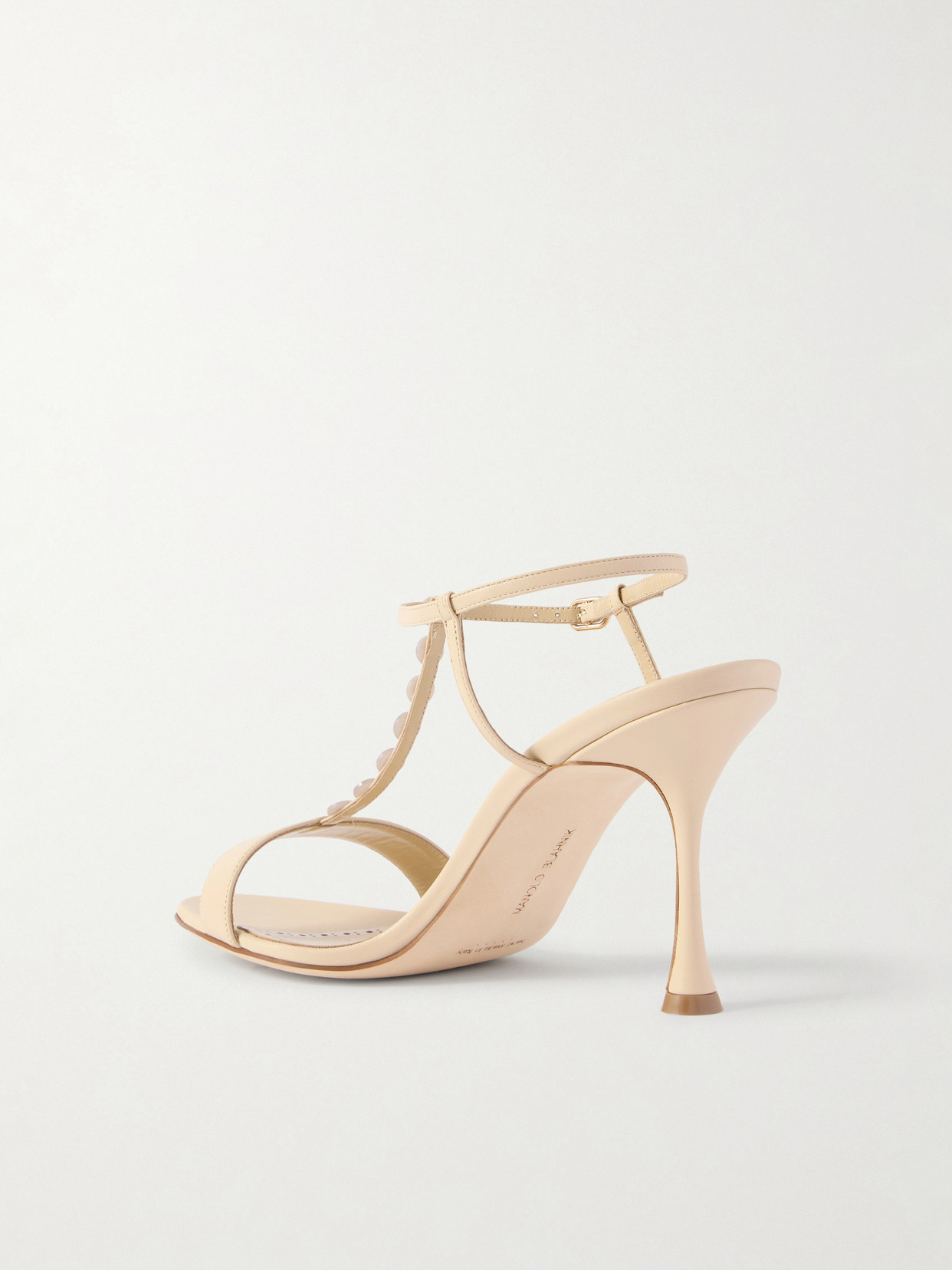 Imbosan 90 Button-Detailed Sandals