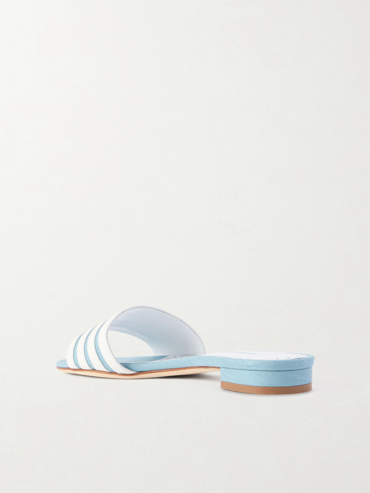Kenitra 10 Leather And Canvas Sandals