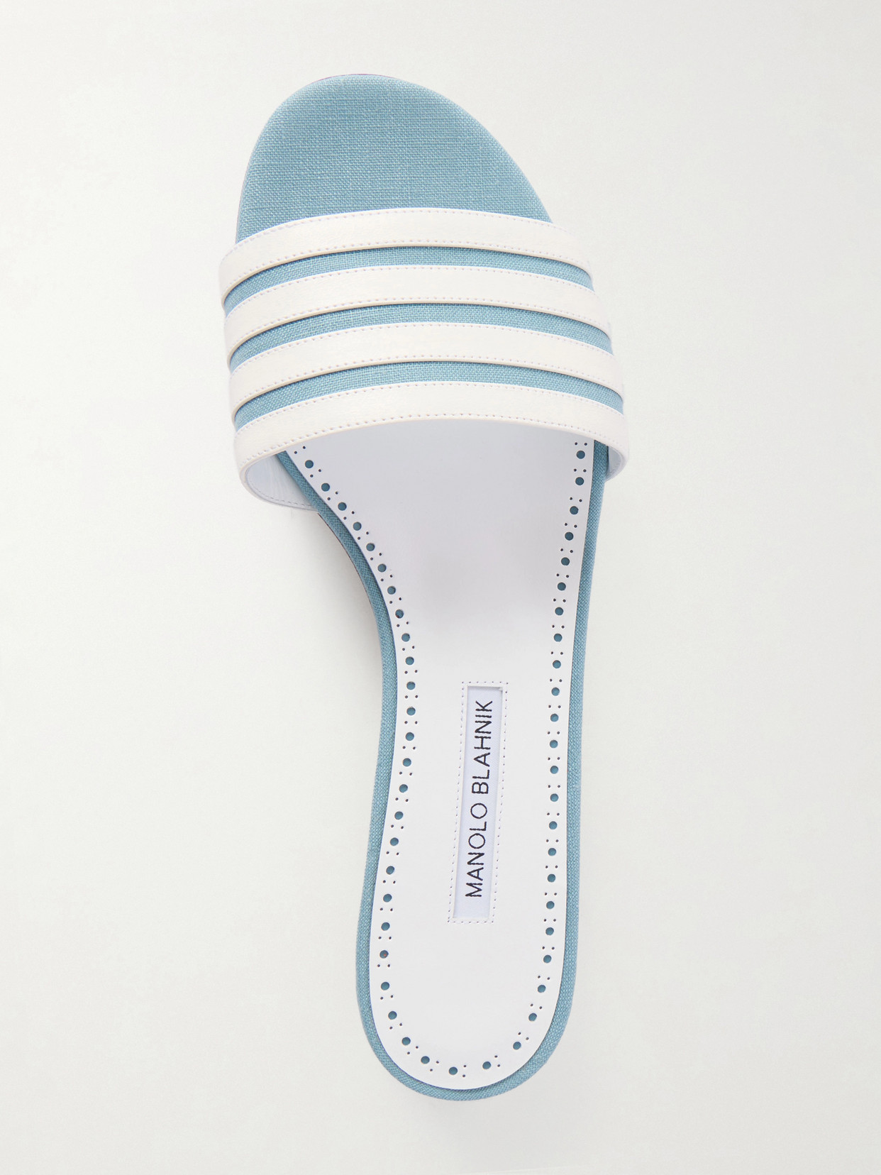 Kenitra 10 Leather And Canvas Sandals