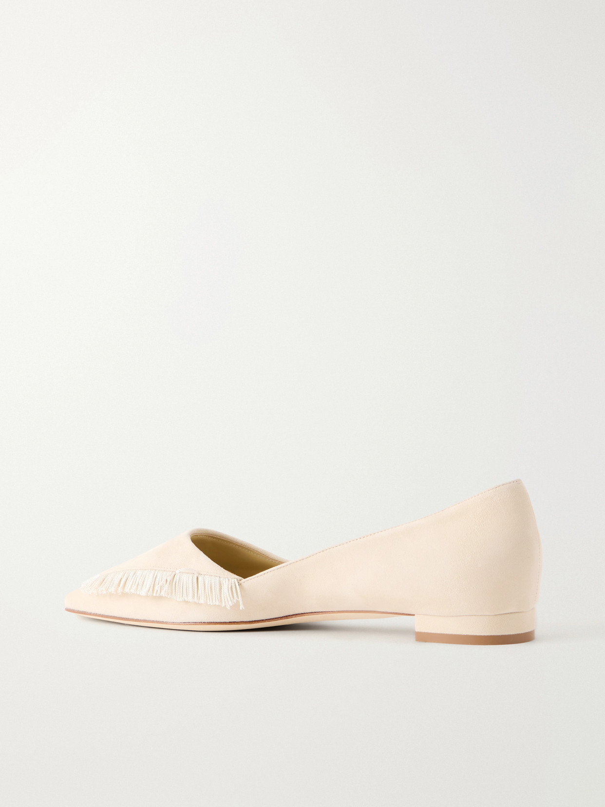 Paletotflat Fringed Ballet Flats