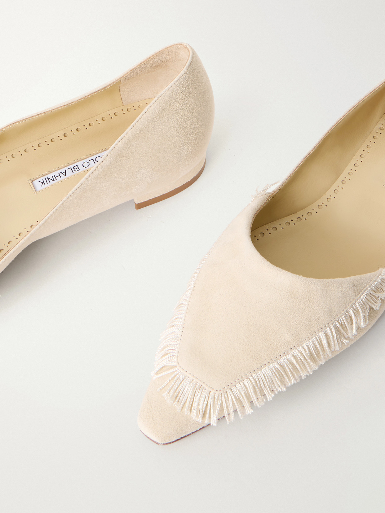 Paletotflat Fringed Ballet Flats