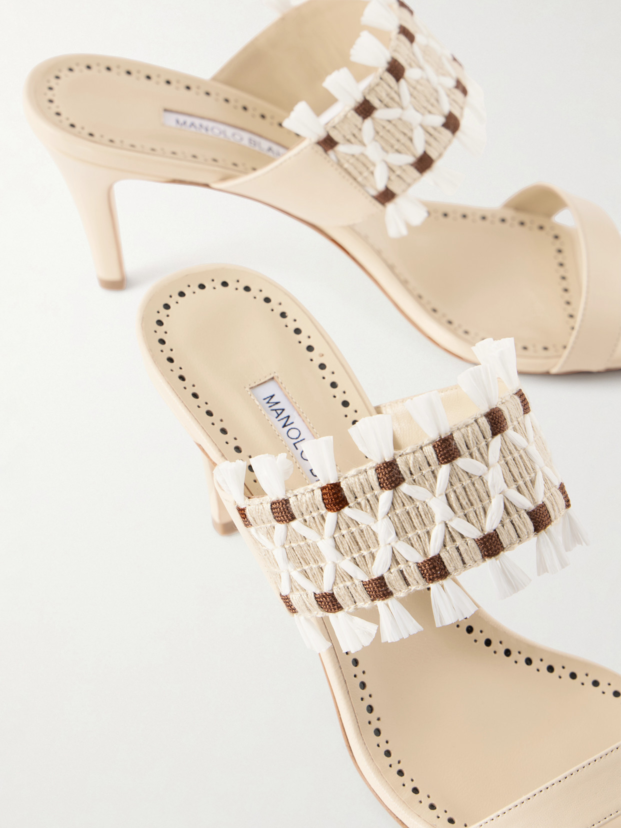 Efeso 70 Fringed Raffia And Sandals