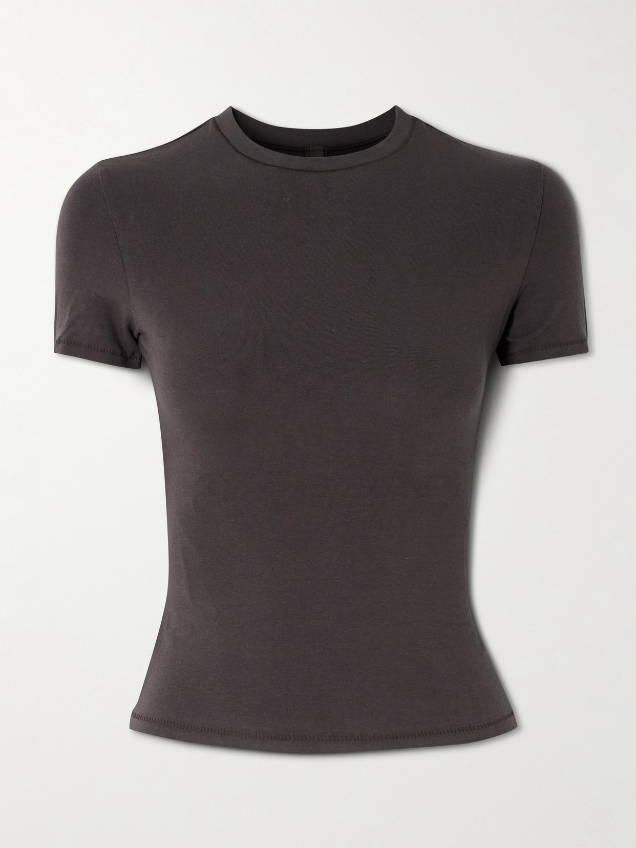 Skims Stretch-cotton Jersey T-shirt In Multi