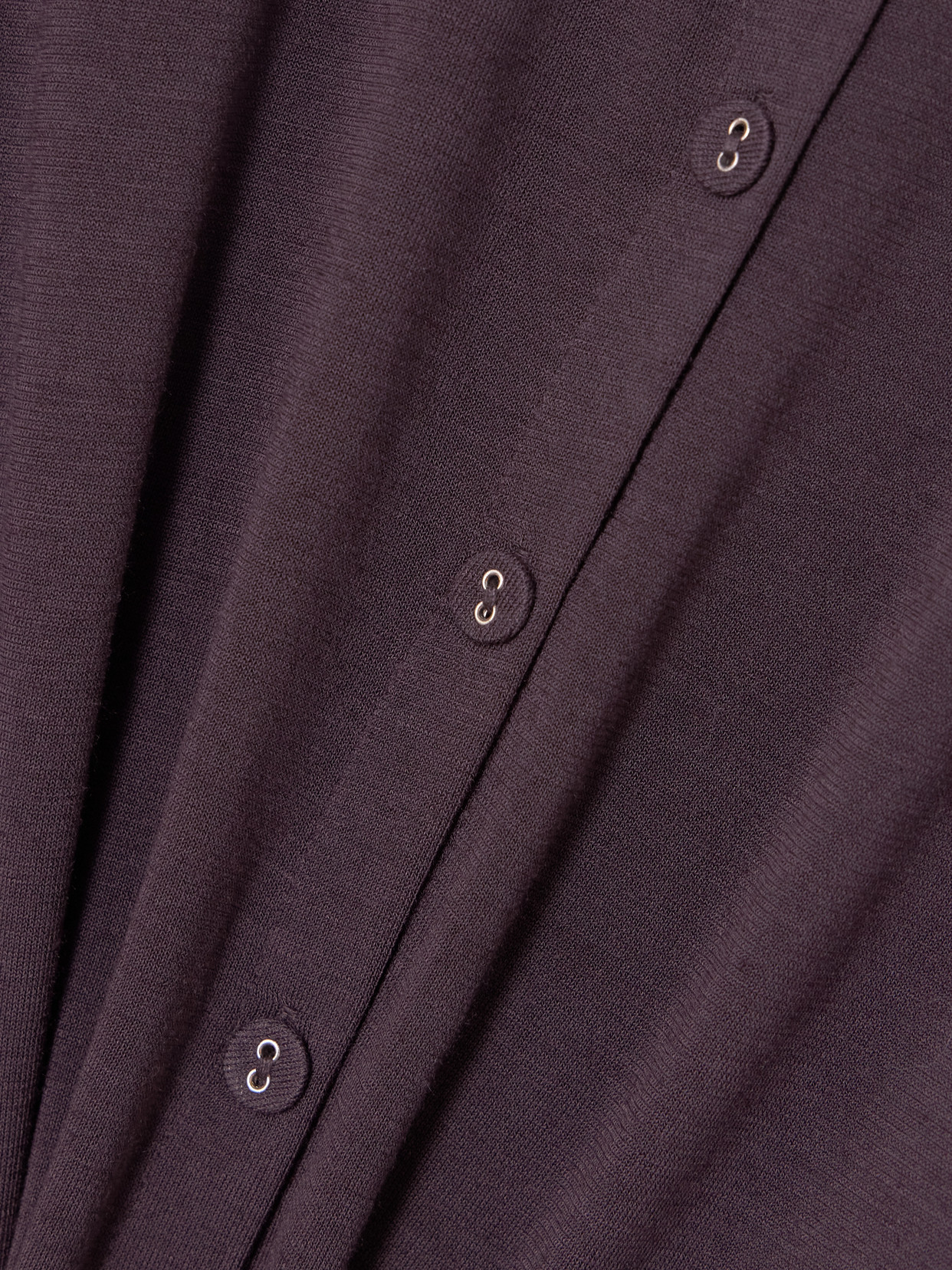 Skims Sheer Modal-blend Cardigan In Brown