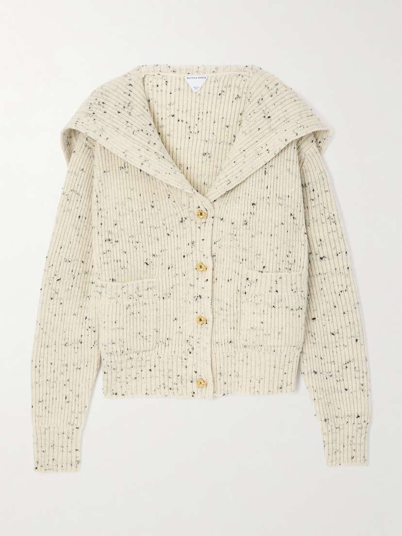 Bottega Veneta Ribbed Wool-blend Cardigan