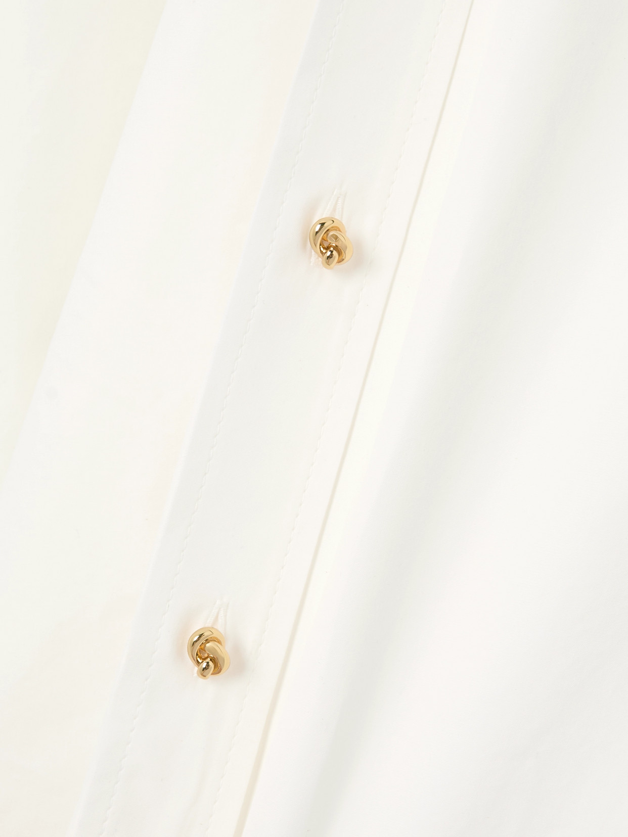 Cotton-Blend Poplin Tunic