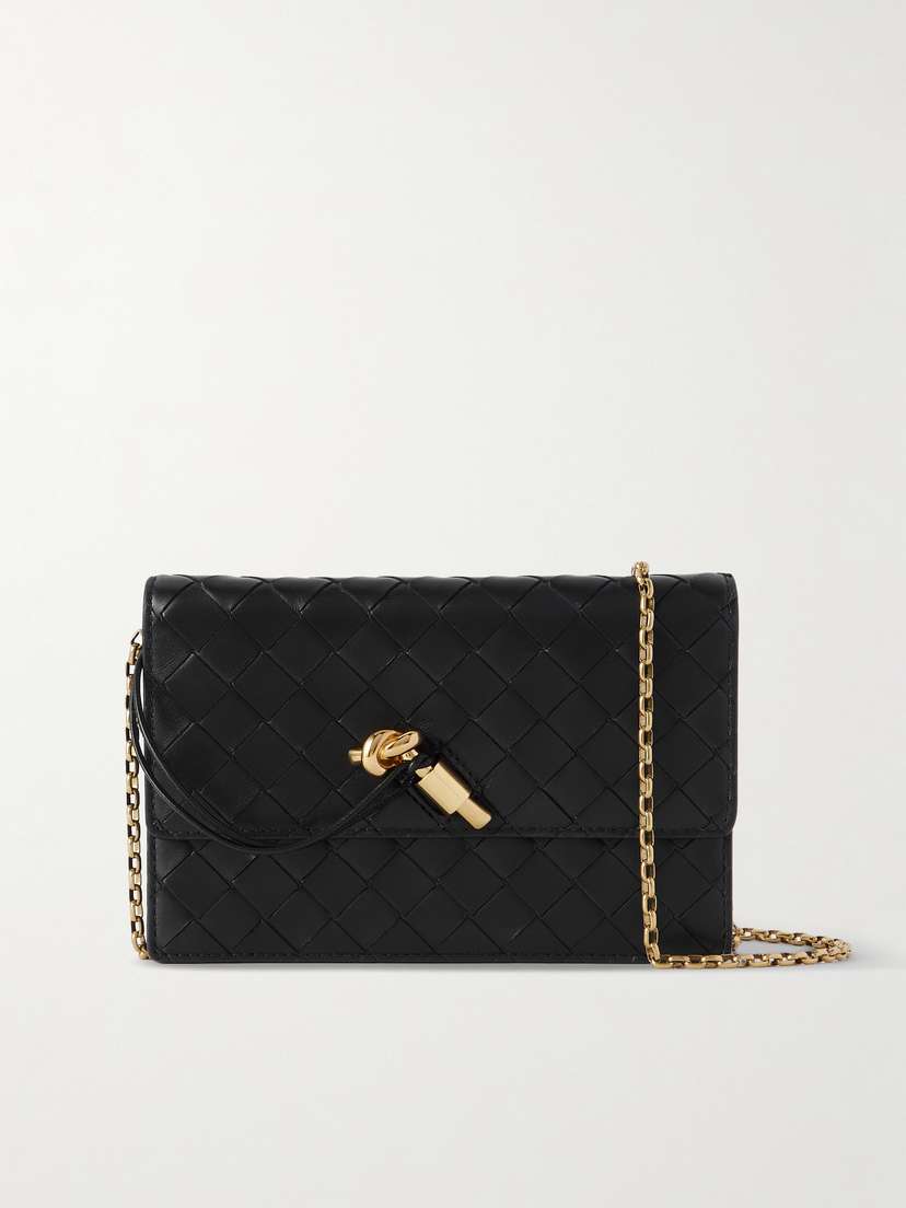 Bottega Veneta Intrecciato Leather Pouch