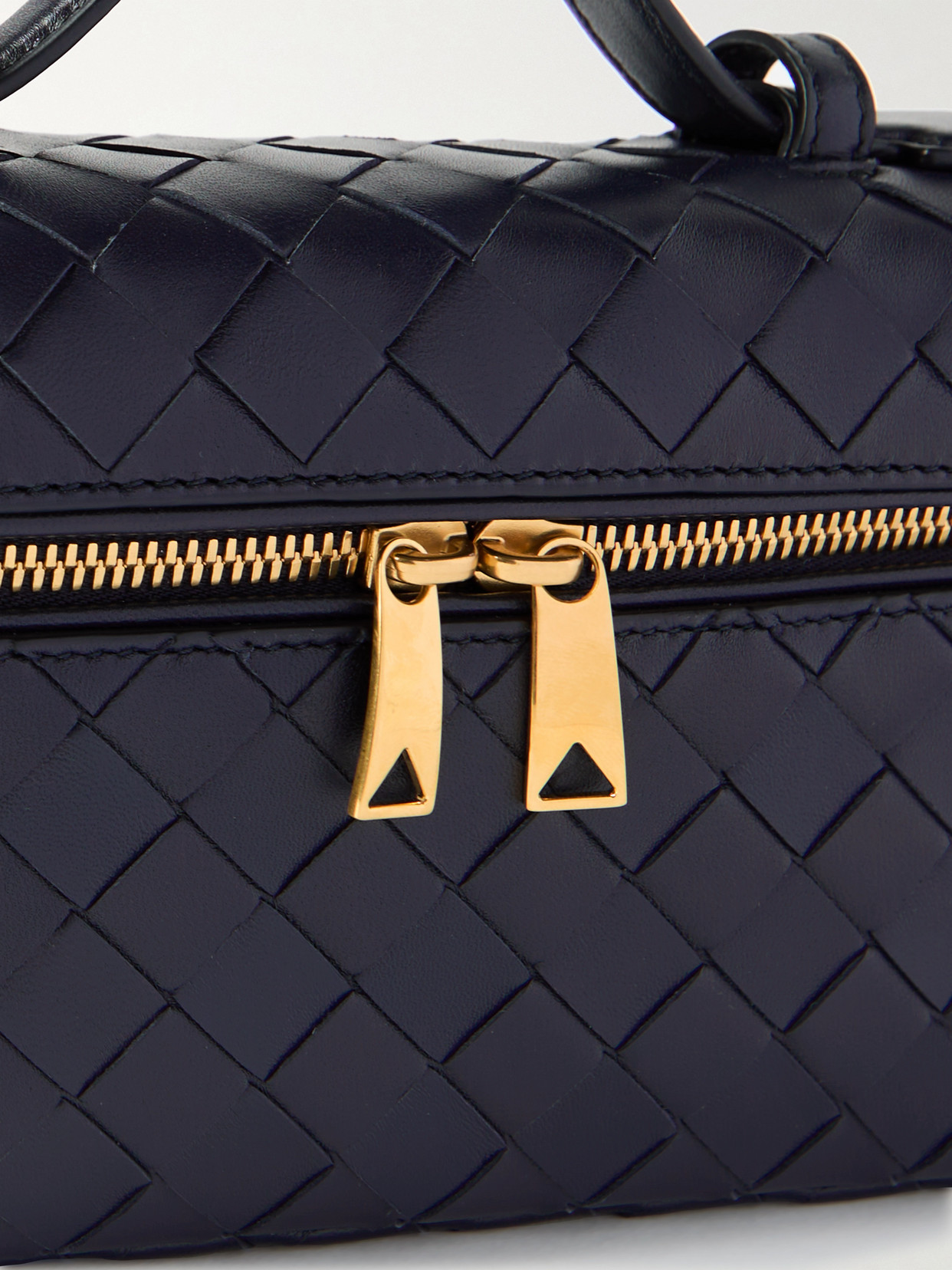 Bang Bang Intrecciato Leather Tote
