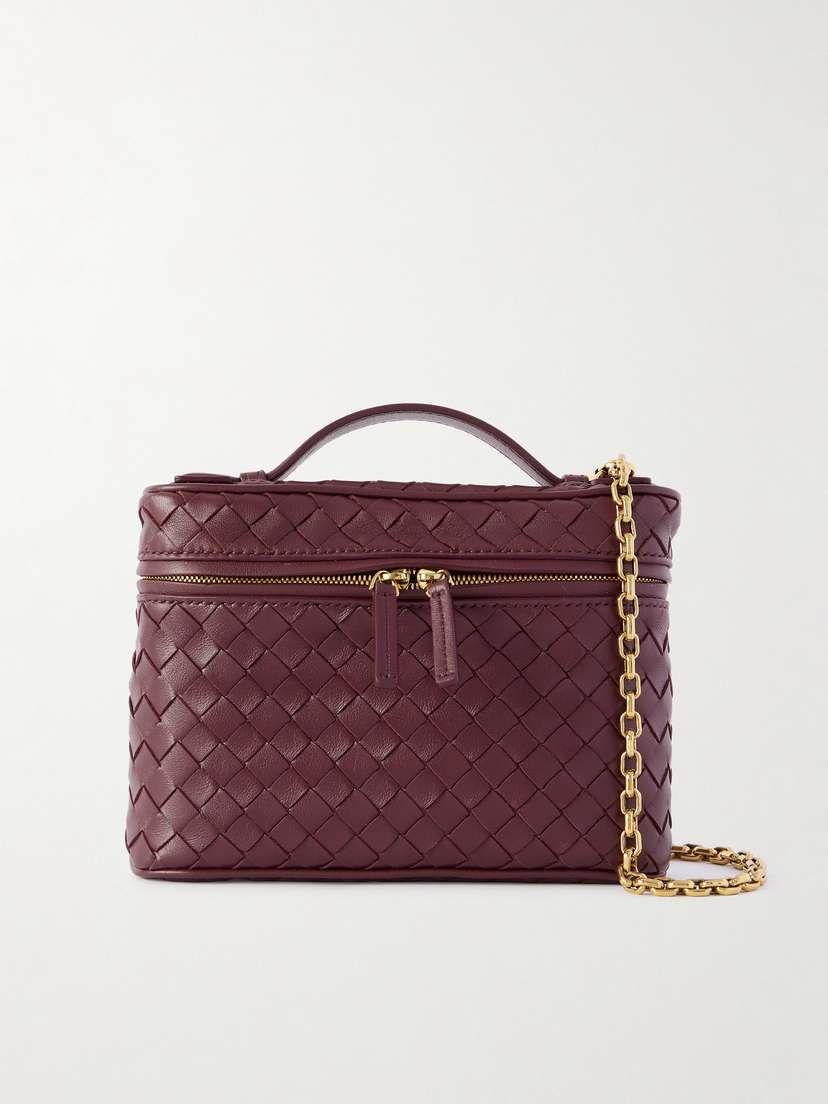 Bottega Veneta Bang Bang Small Intrecciato Leather Tote