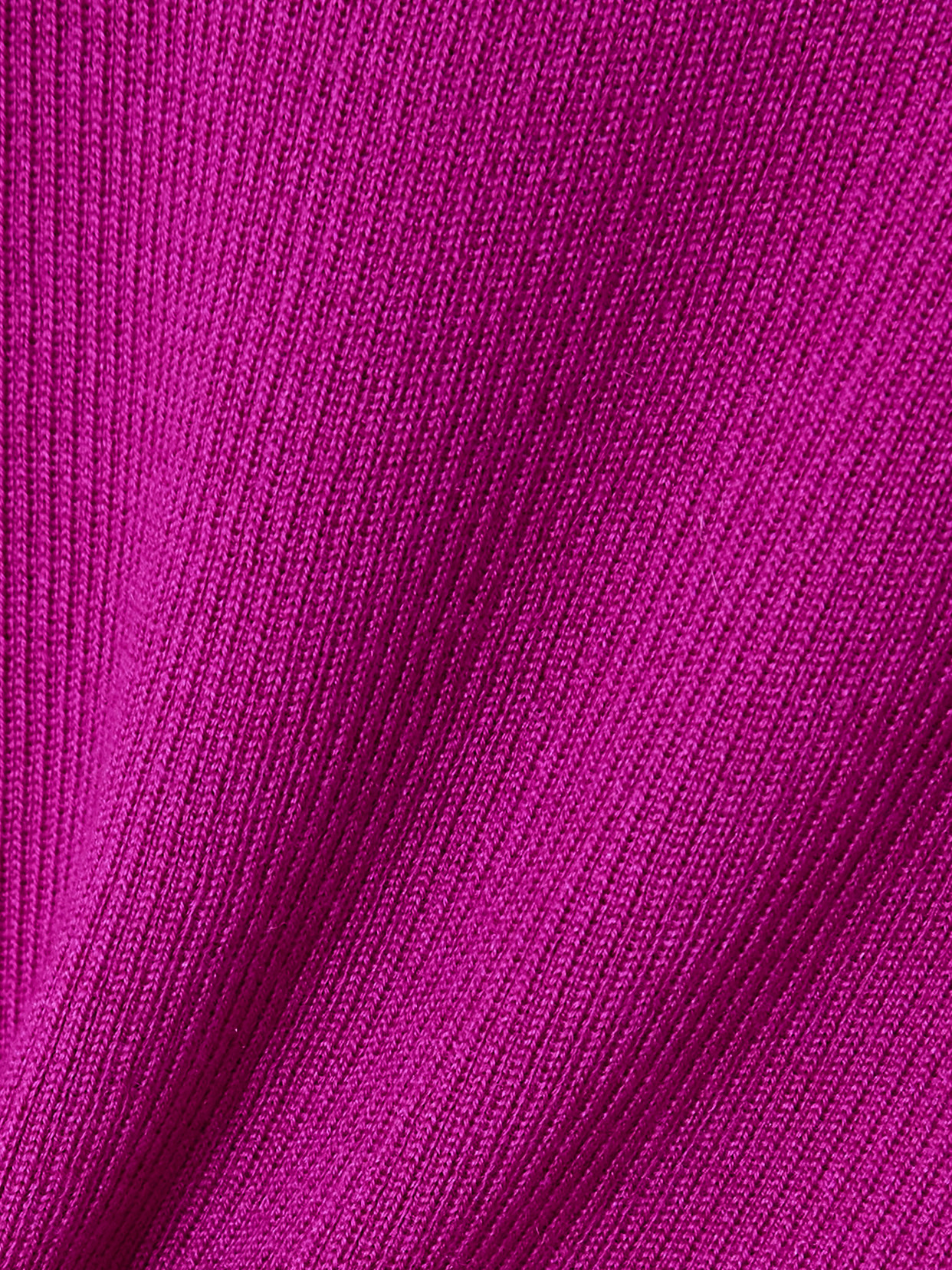 Saint Laurent Turtleneck Top In Purple