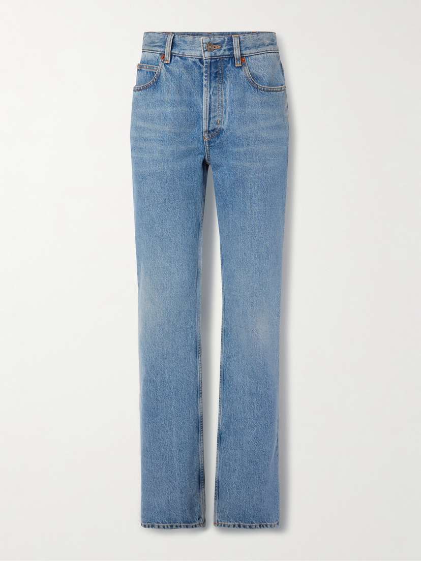 Saint Laurent High-rise Slim-leg Jeans