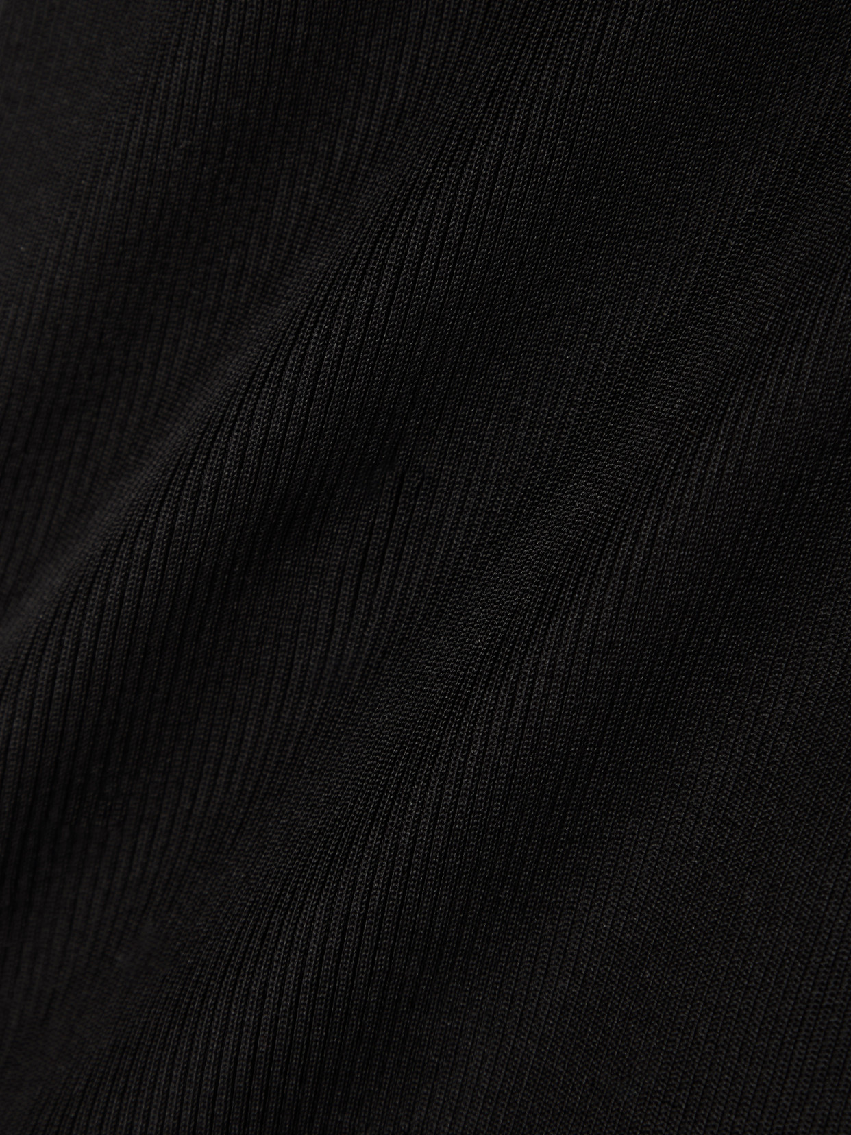 Saint Laurent Lace-trimmed Ribbed Silk Tank In Black