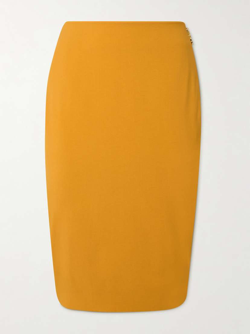 Saint Laurent Grain De Poudre Skirt