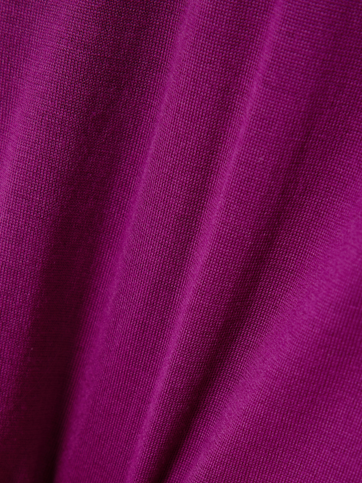 Saint Laurent Wool Turtleneck Sweater In Purple