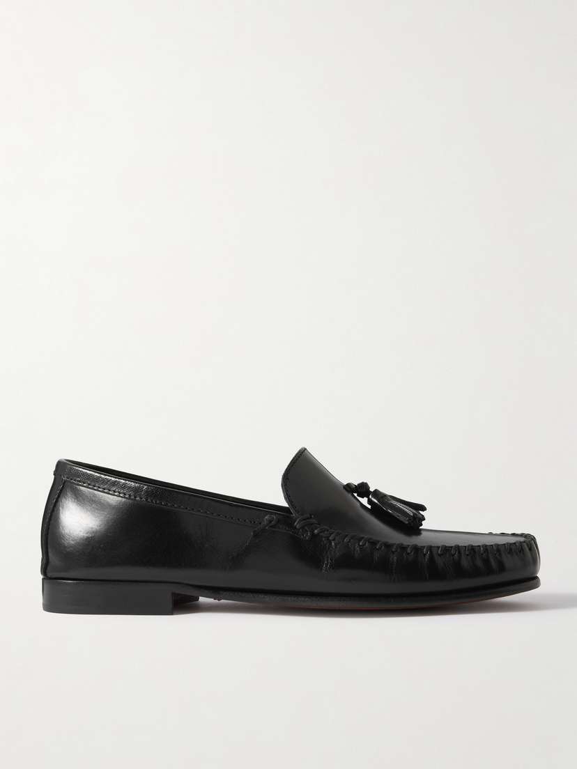 Jamie Haller Tasselo Moc Tasseled Leather Loafers