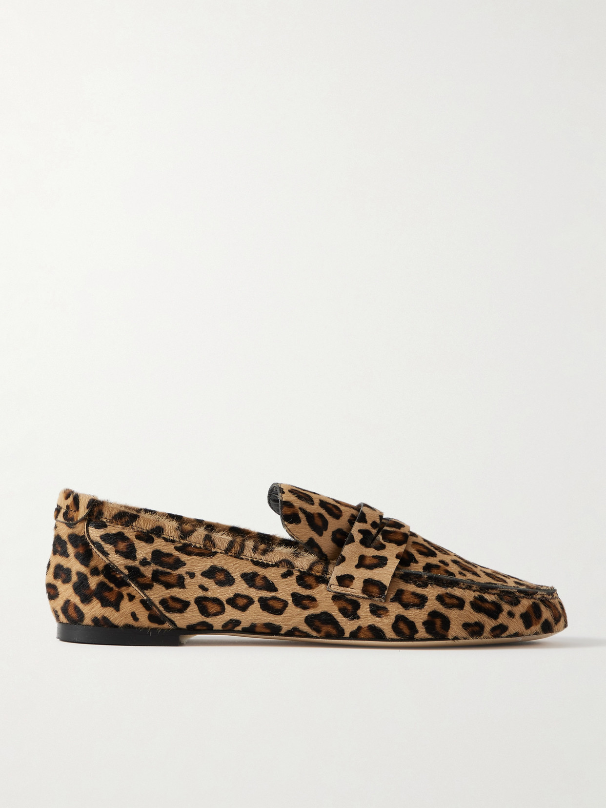 Jamie Haller Leopard-print Calf Hair Loafers In Multi