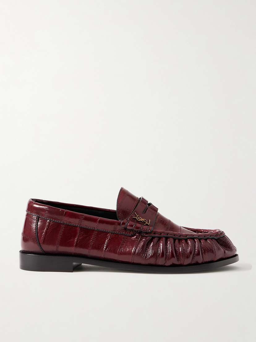 Saint Laurent Le Loafer Eel Loafers
