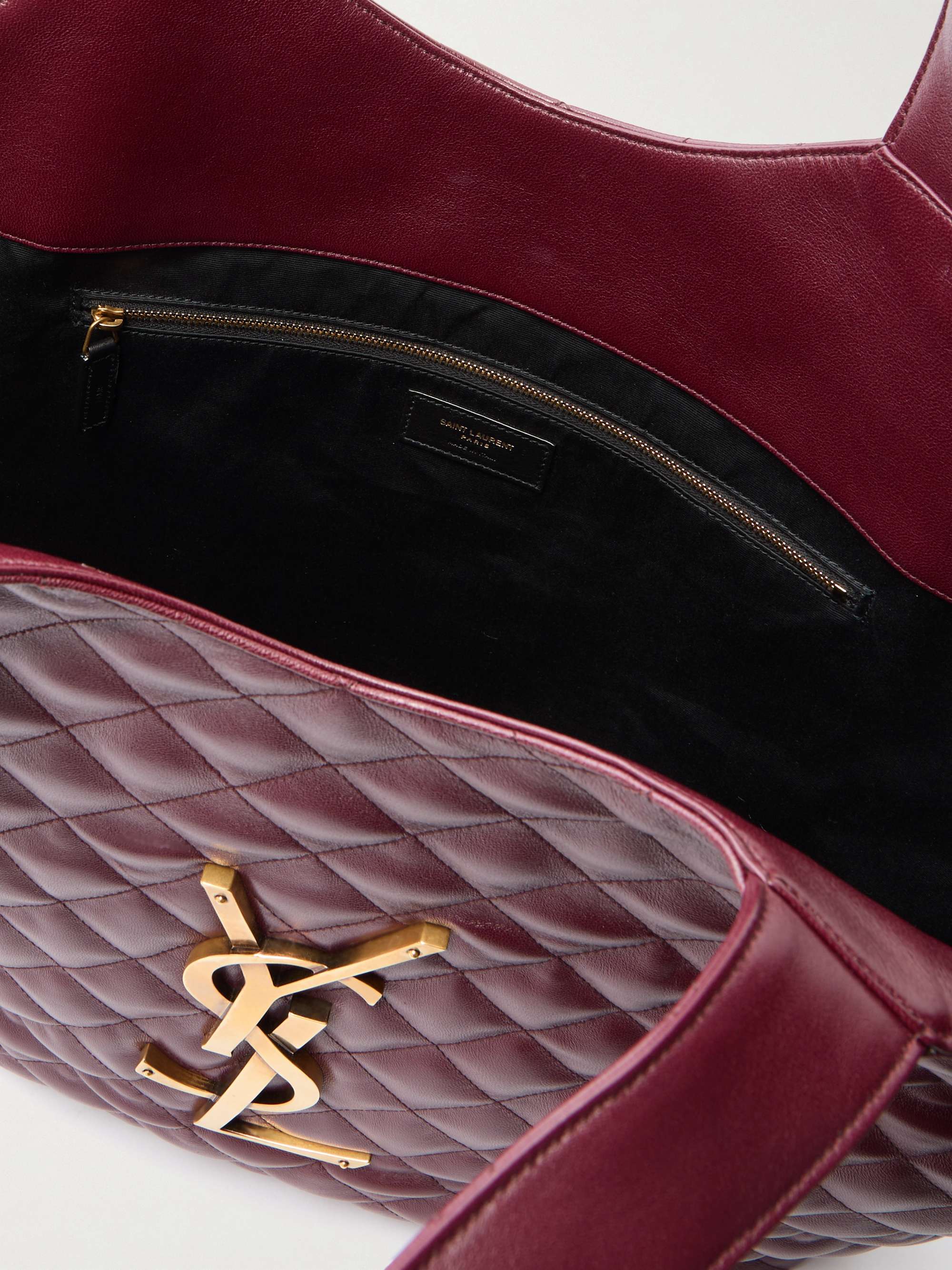 SAINT LAURENT Icare extra large embellished quilted leather tote