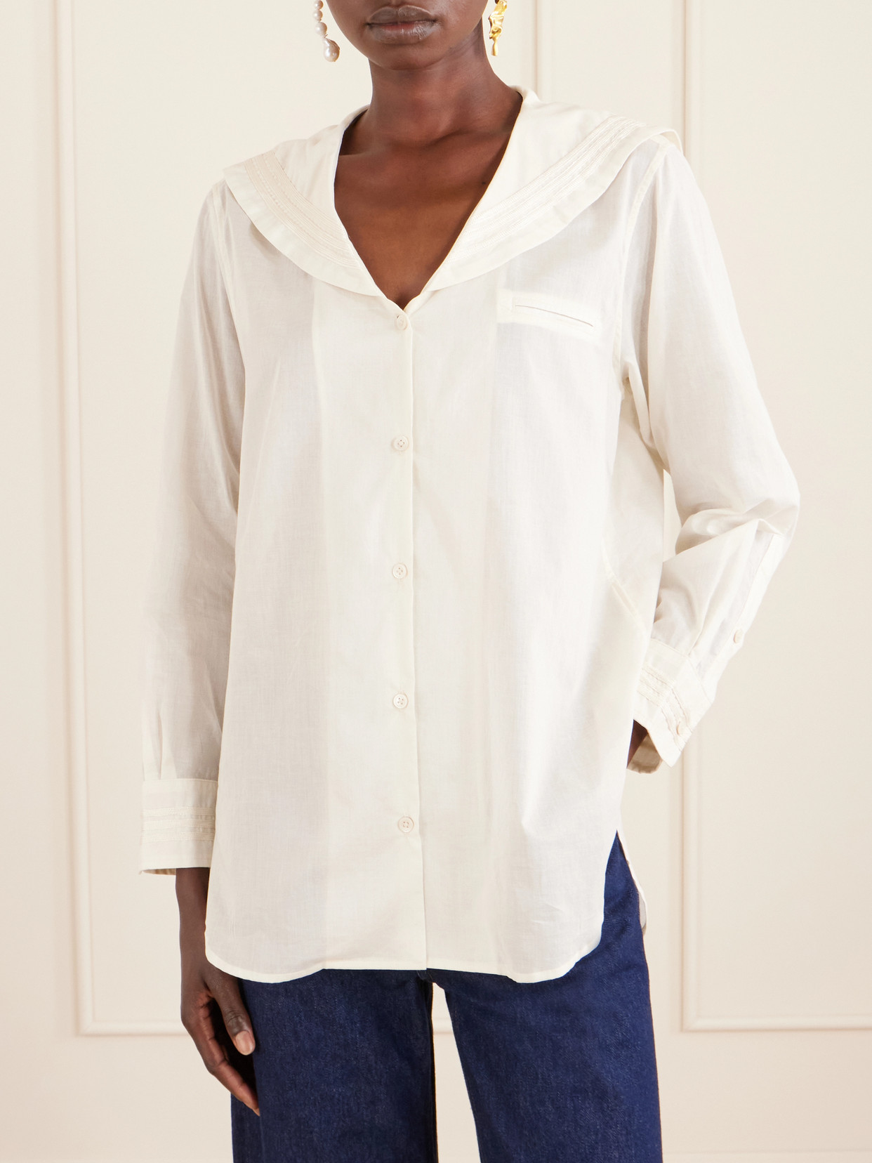 Marina Cotton-Voile Shirt