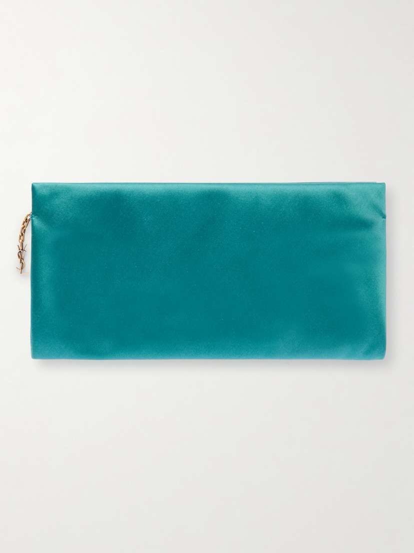 Saint Laurent Satin Clutch