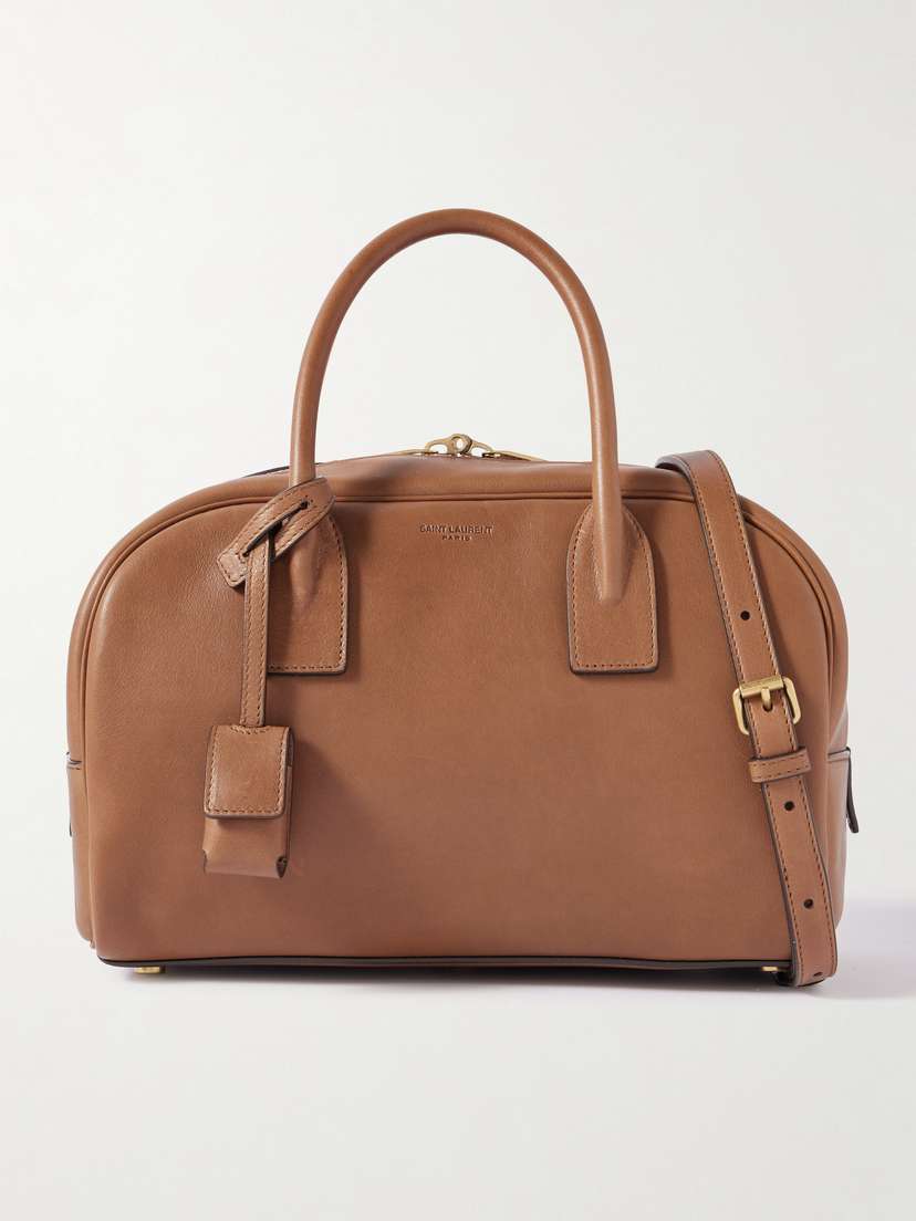 Saint Laurent Boston Small Leather Tote