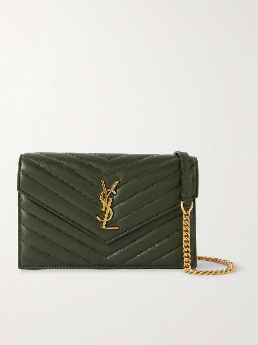 Saint Laurent Cassandre Matelassé Leather Shoulder Bag