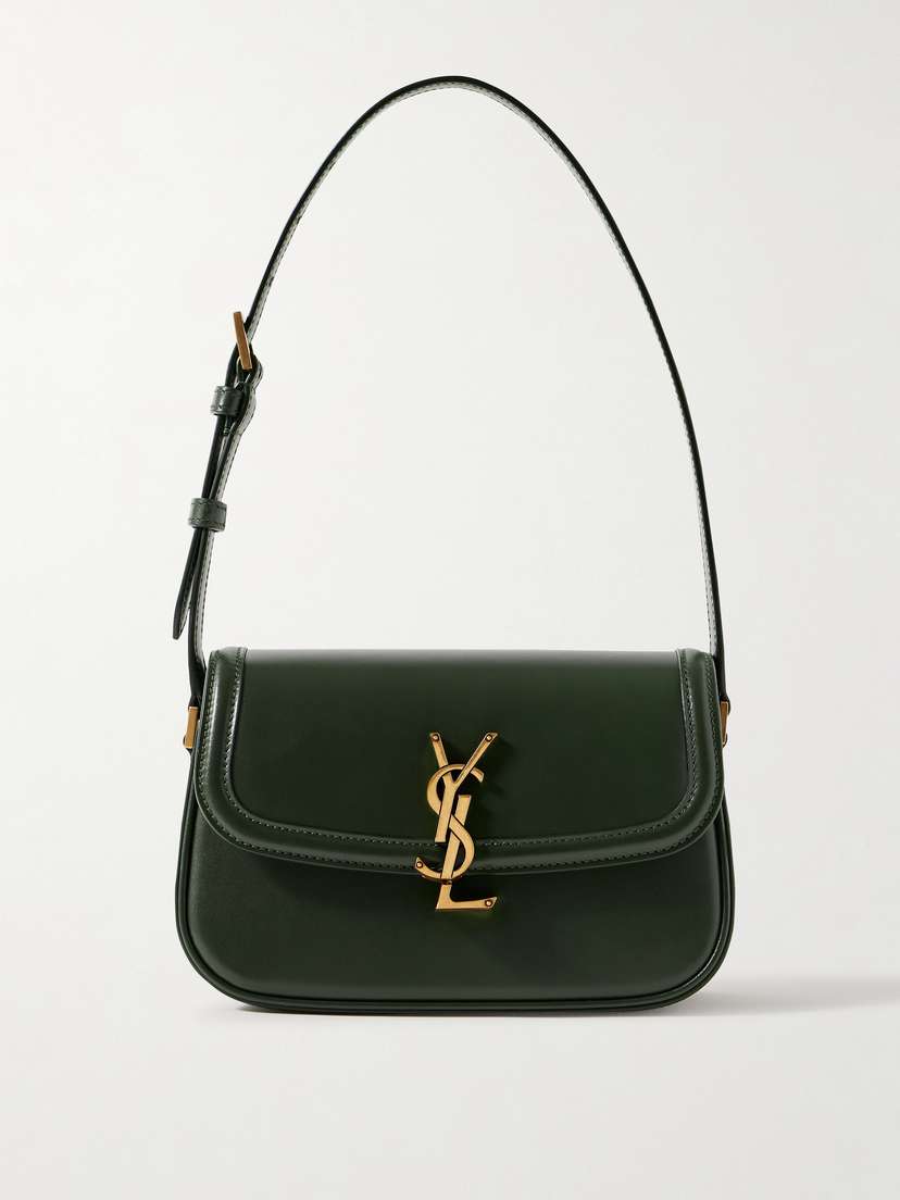 Saint Laurent Solferino Mini Leather Shoulder Bag