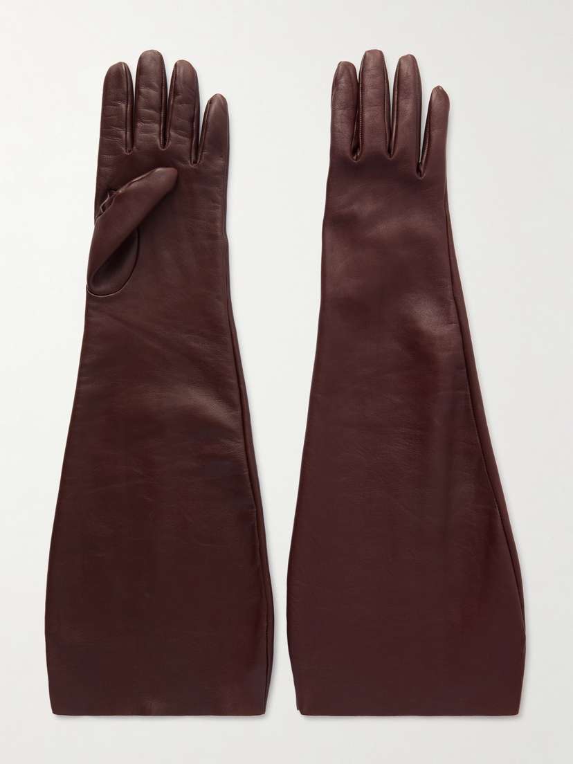 Saint Laurent Leather Gloves