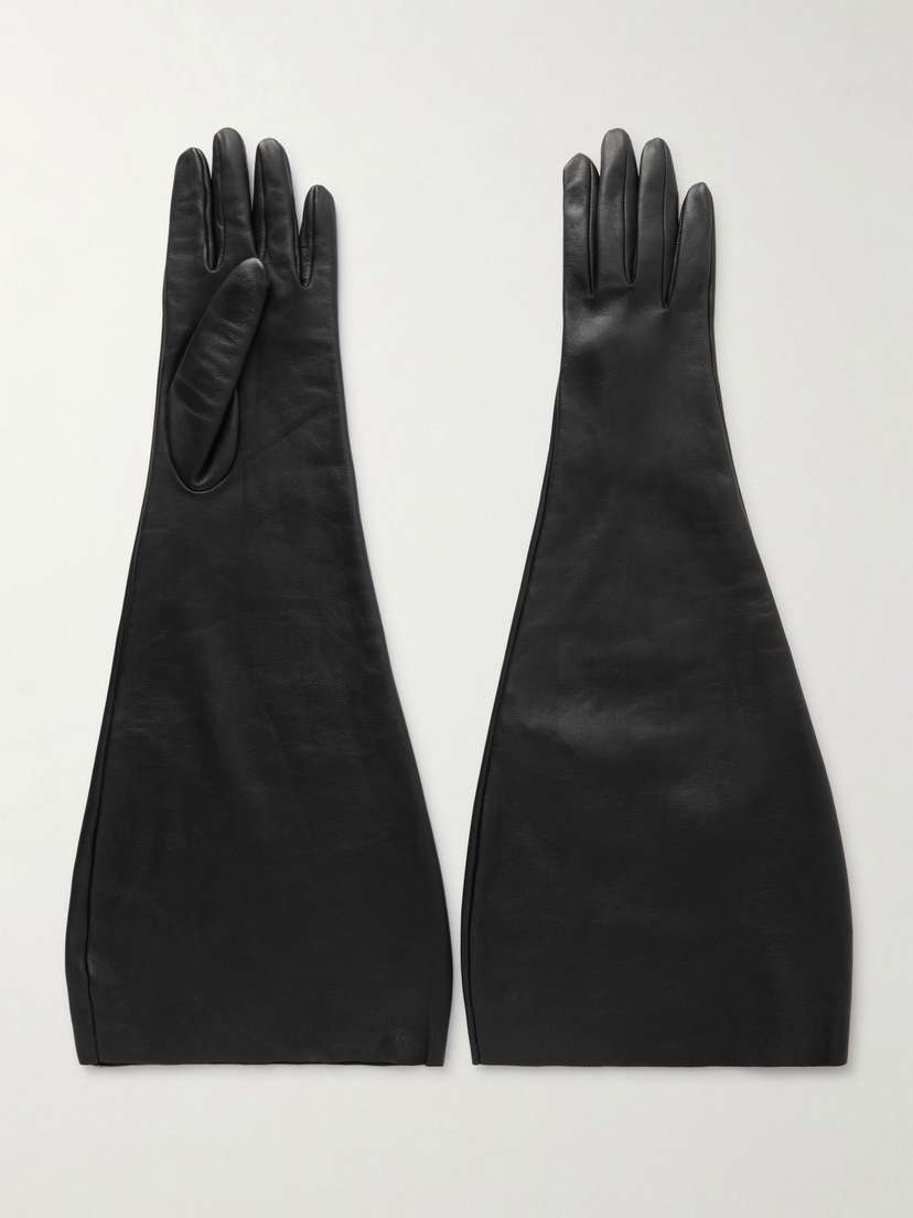 Saint Laurent Leather Gloves