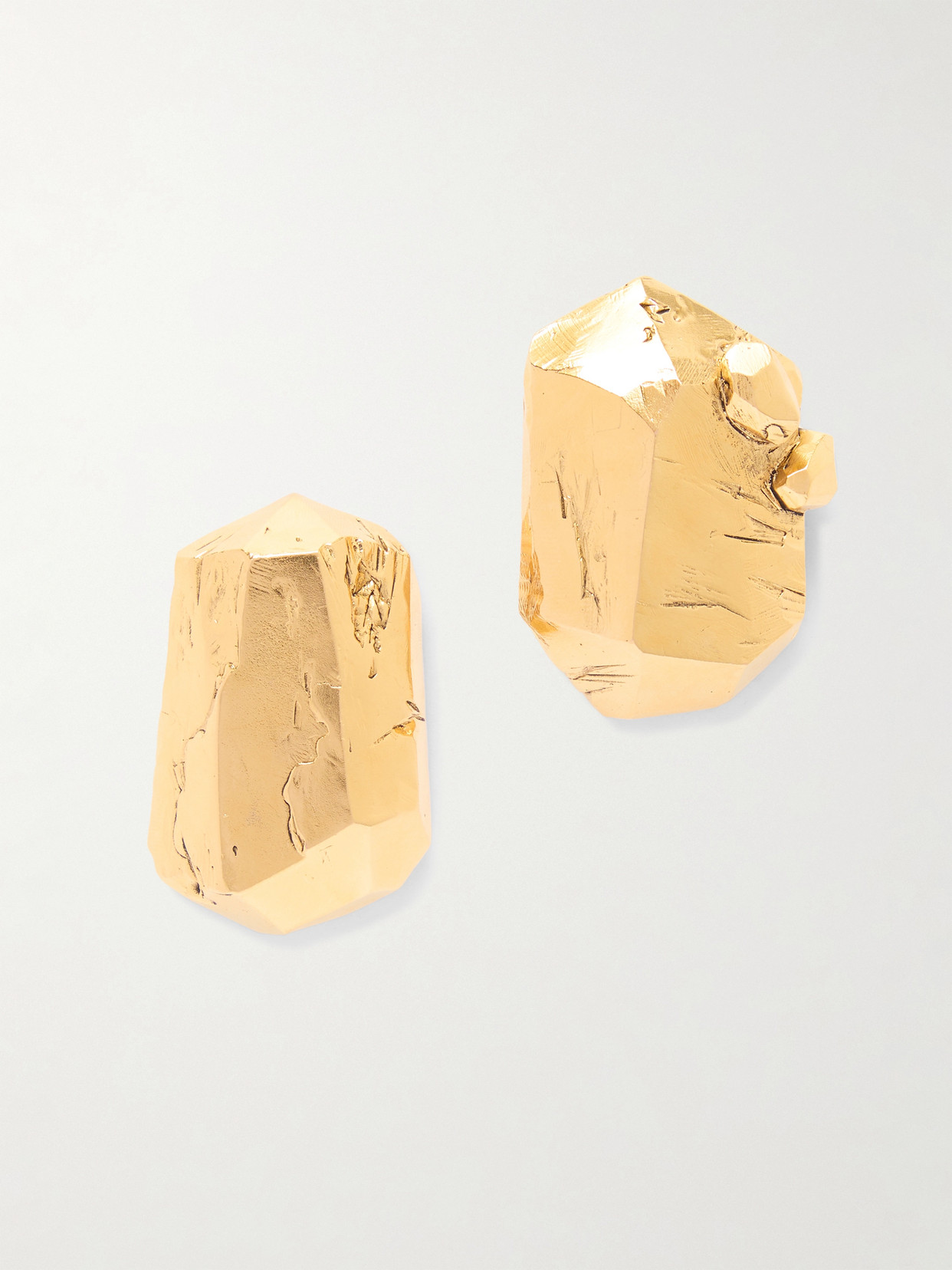 Saint Laurent Gold-tone Earrings