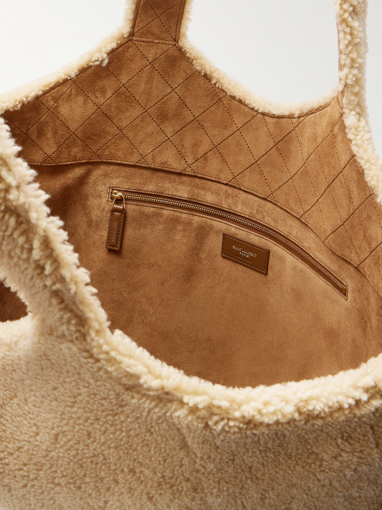 Icare Maxi Shearling Tote