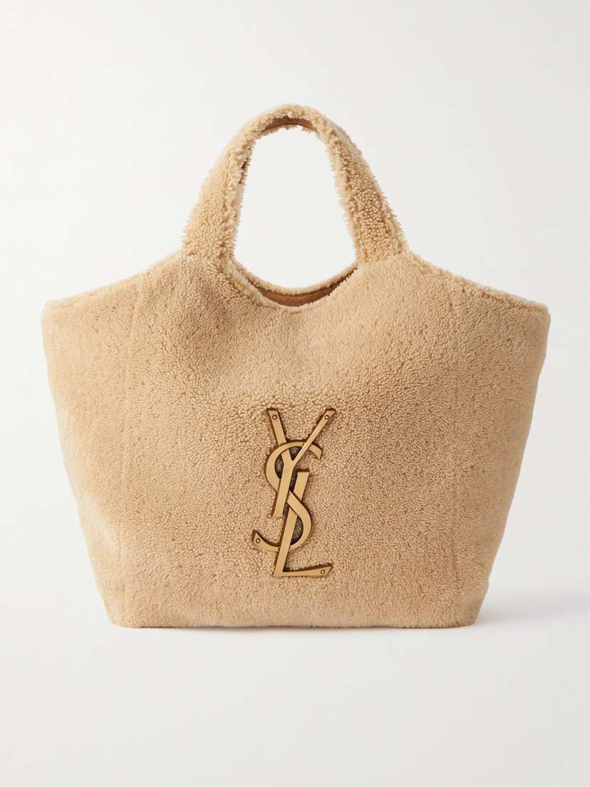 Saint Laurent Icare Maxi Shearling Tote