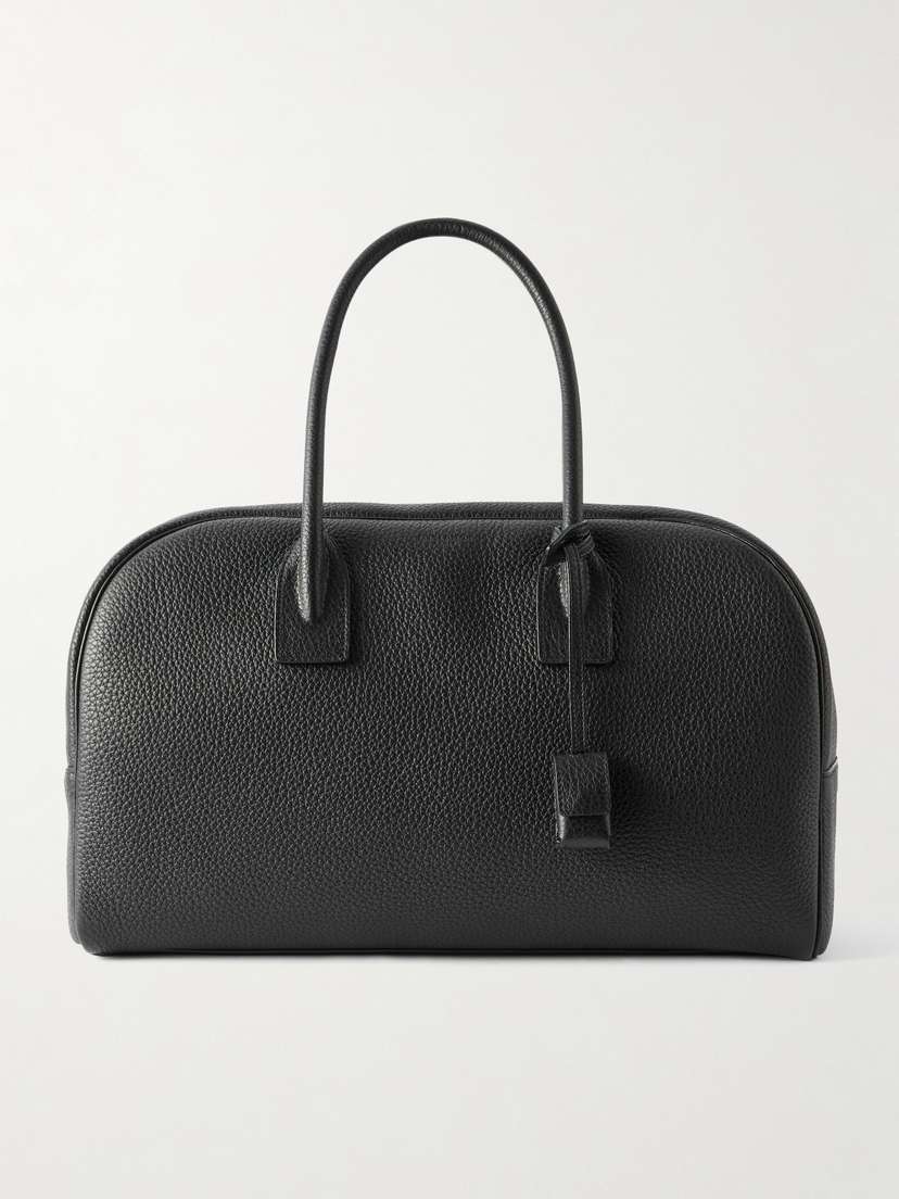 Saint Laurent Boston Medium Textured-leather Tote