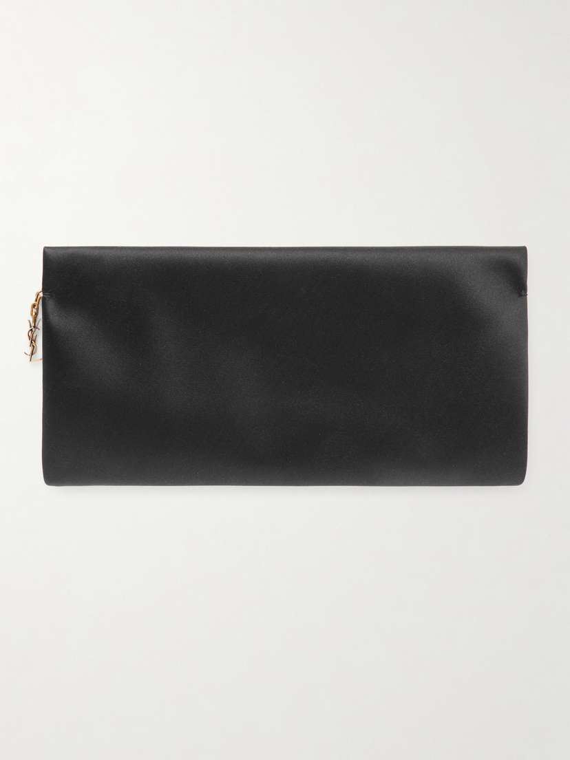 Saint Laurent Satin Clutch